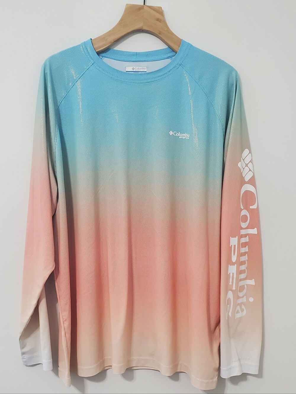 Columbia PFG OmniShade Shine On Long Sleeve Tee Mens XXL